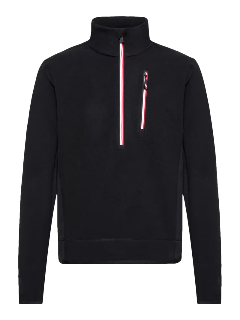 HALF-ZIP TURTLENECK