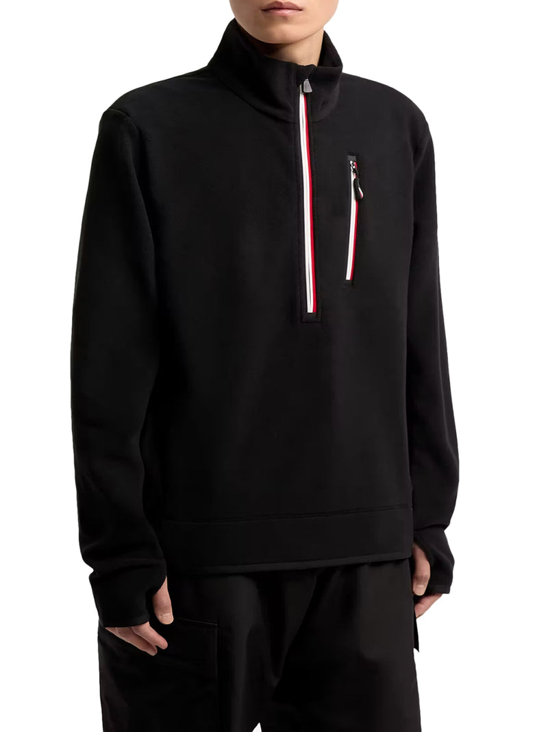 HALF-ZIP TURTLENECK