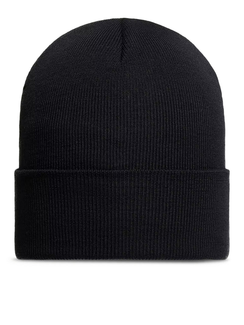 LOGO-EMBROIDERED WOOL BEANIE