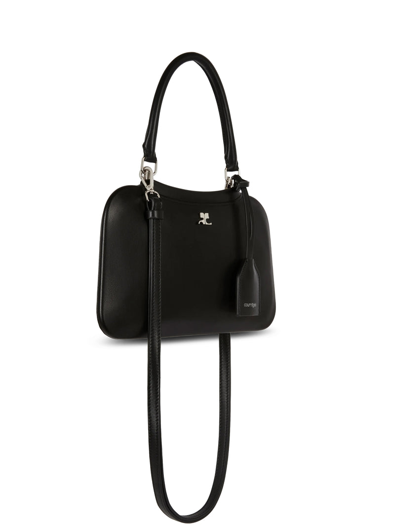 SMALL SHADOW BAG WITH A LEATHER-EFFECT FINISH