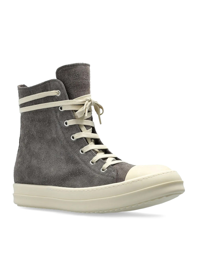 SUEDE HIGH-TOP SNEAKERS