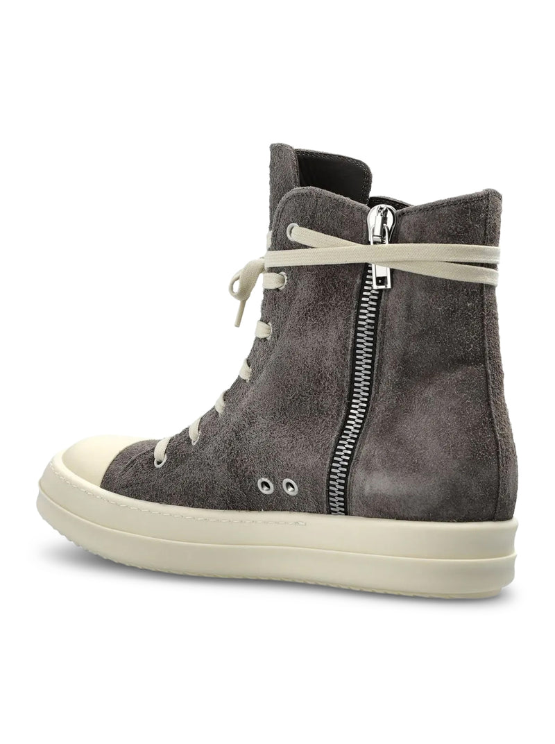 SUEDE HIGH-TOP SNEAKERS