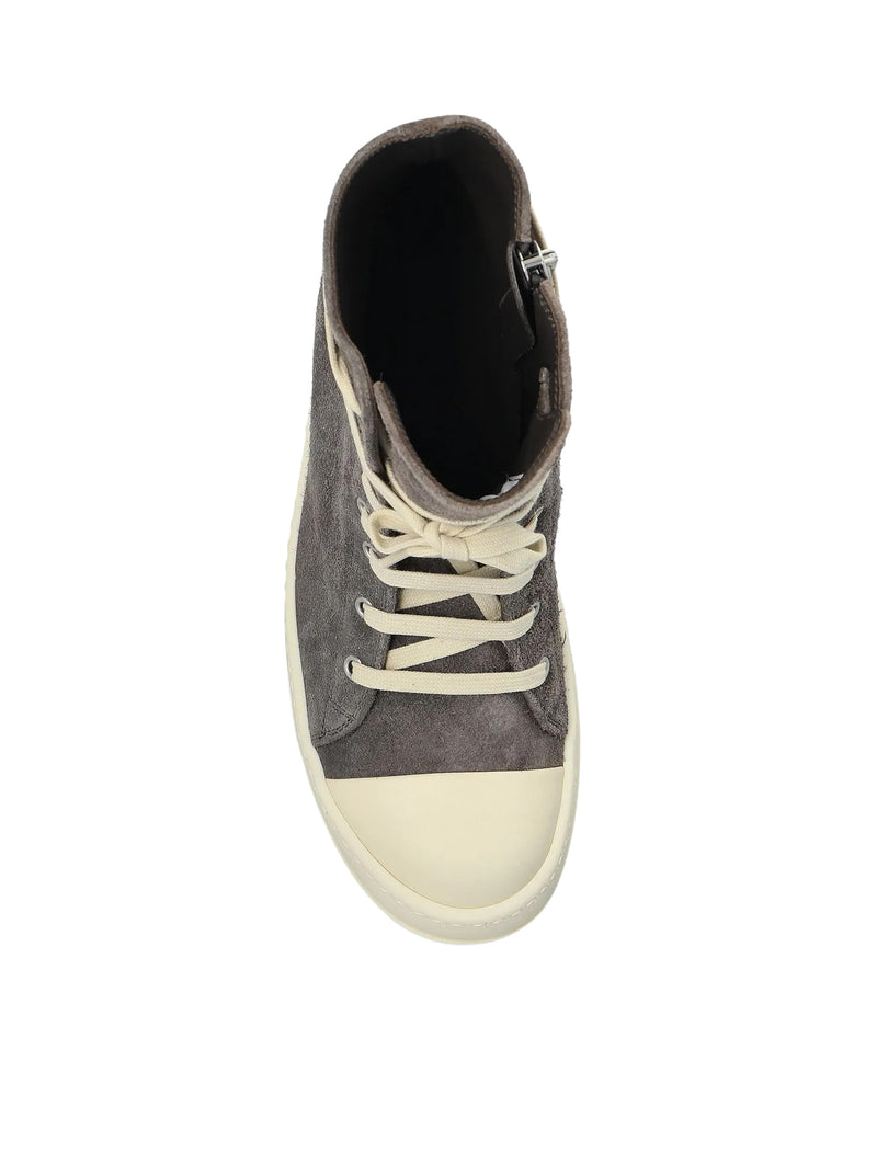 SUEDE HIGH-TOP SNEAKERS