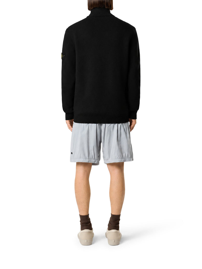 OVERSIZED ZIP-UP SWEATER WITH POCKETS