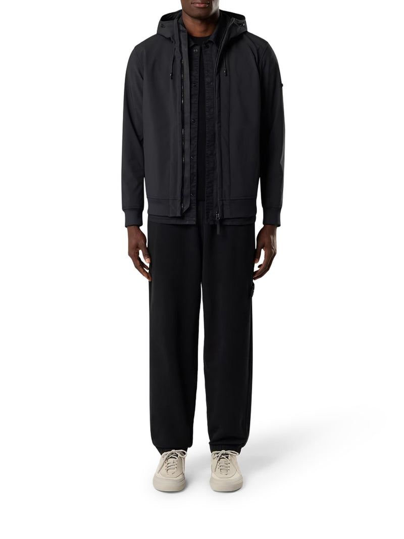 JOGGER TROUSERS WITH POCKETS AND ELASTICATED CUFFS