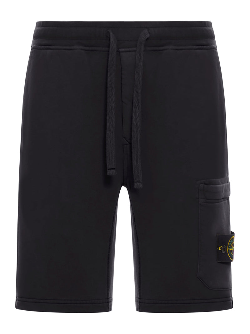 SPORTS BERMUDA SHORTS WITH COMPASS LOGO