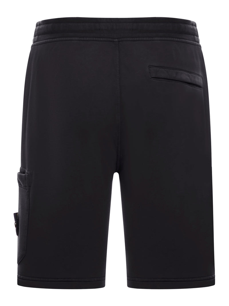 SPORTS BERMUDA SHORTS WITH COMPASS LOGO
