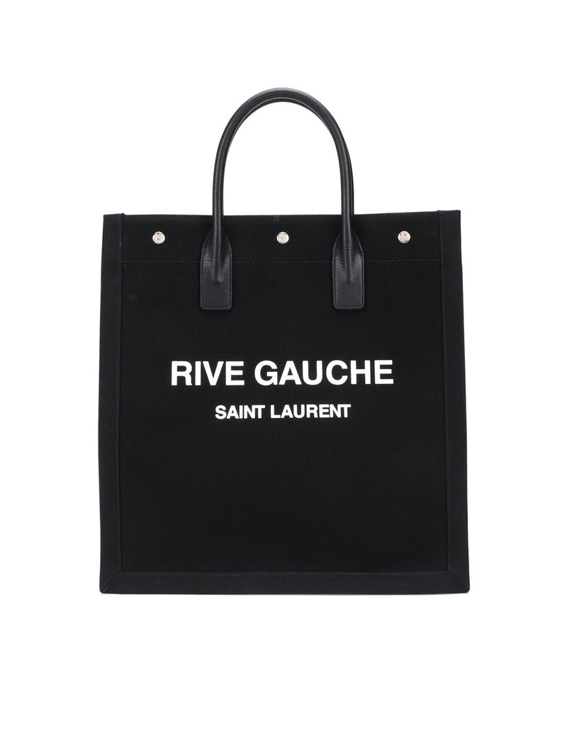 Rive Gauche canvas tote bag