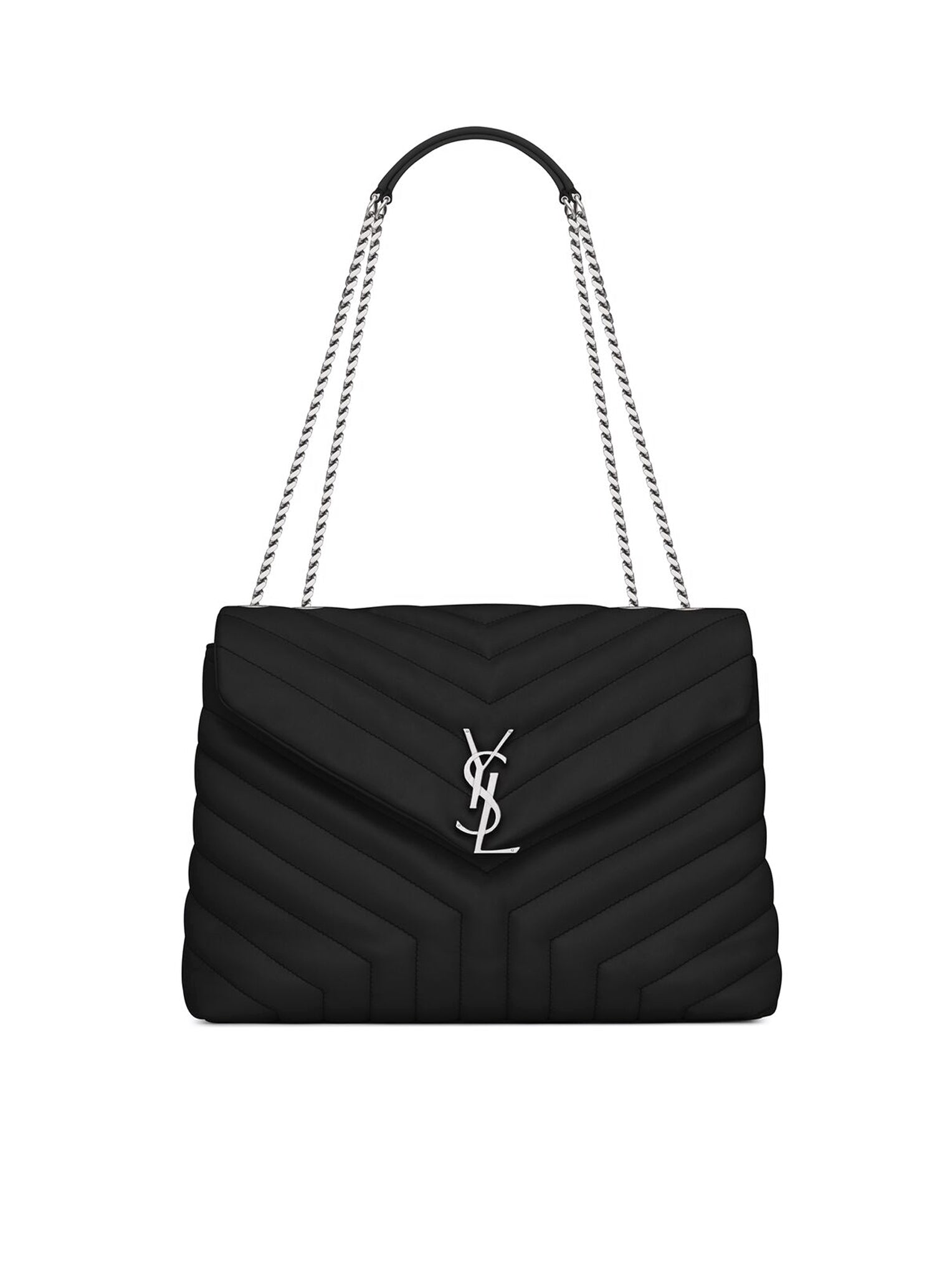 LOULOU MEDIUM "Y" QUILTED LEATHER BAG