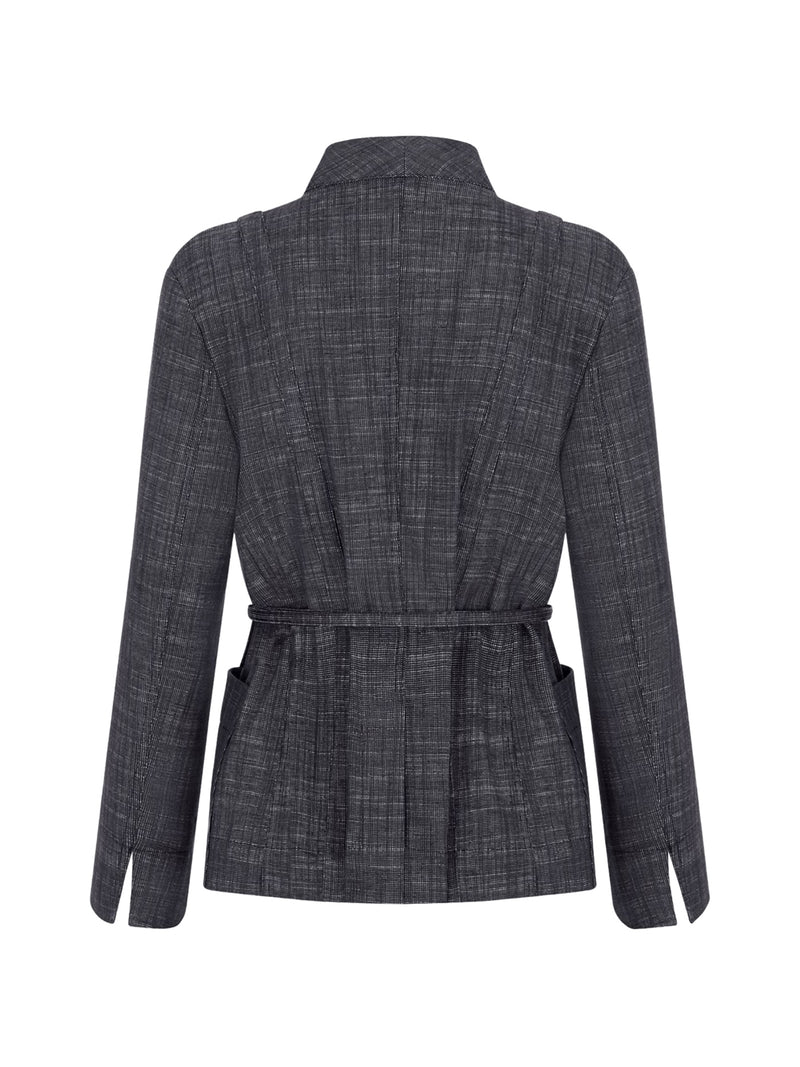 KIMONO JACKET WITH BELT