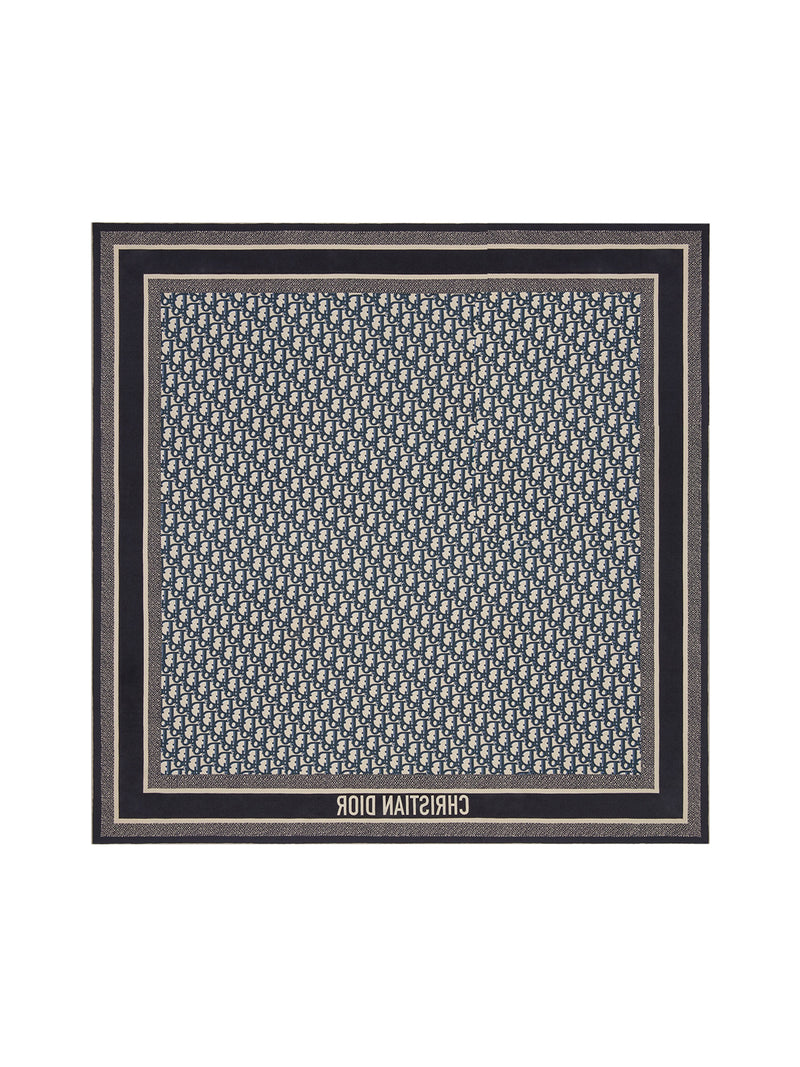 DIORTWIN DIOR OBLIQUE SQUARE FOULARD