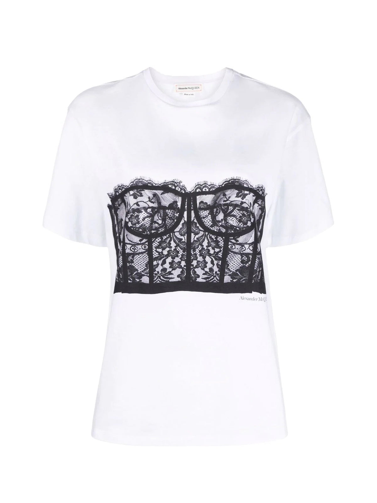 lace corset T-shirt
