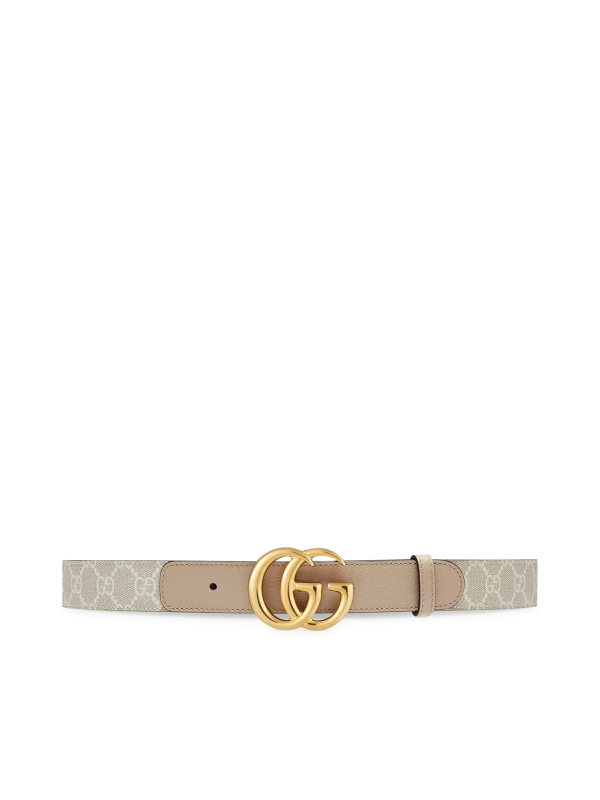 Gucci GG Marmont Jumbo GG Wide Belt, Size Gucci 110, Beige, GG Canvas