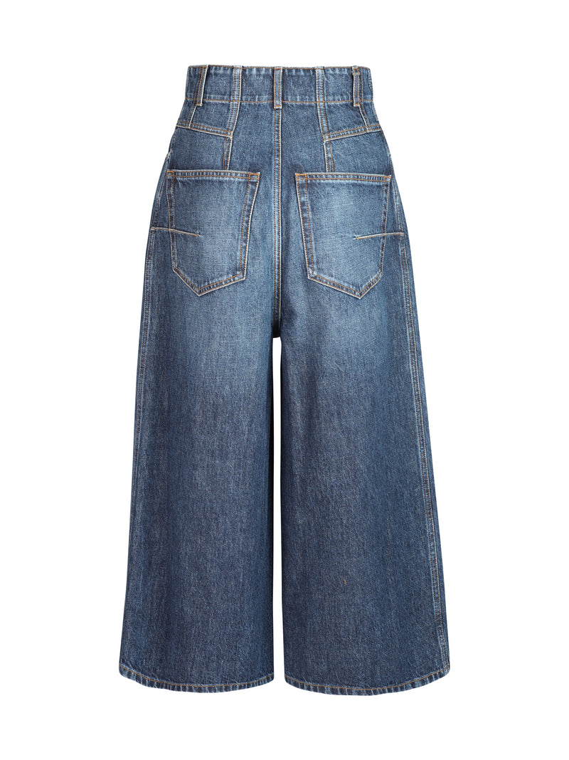 denim culottes
