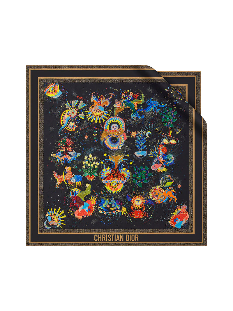 FANTASTIC DIOR ZODIAC SQUARE FOULARD