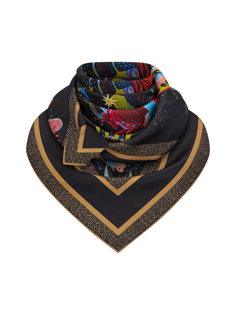 FANTASTIC DIOR ZODIAC SQUARE FOULARD