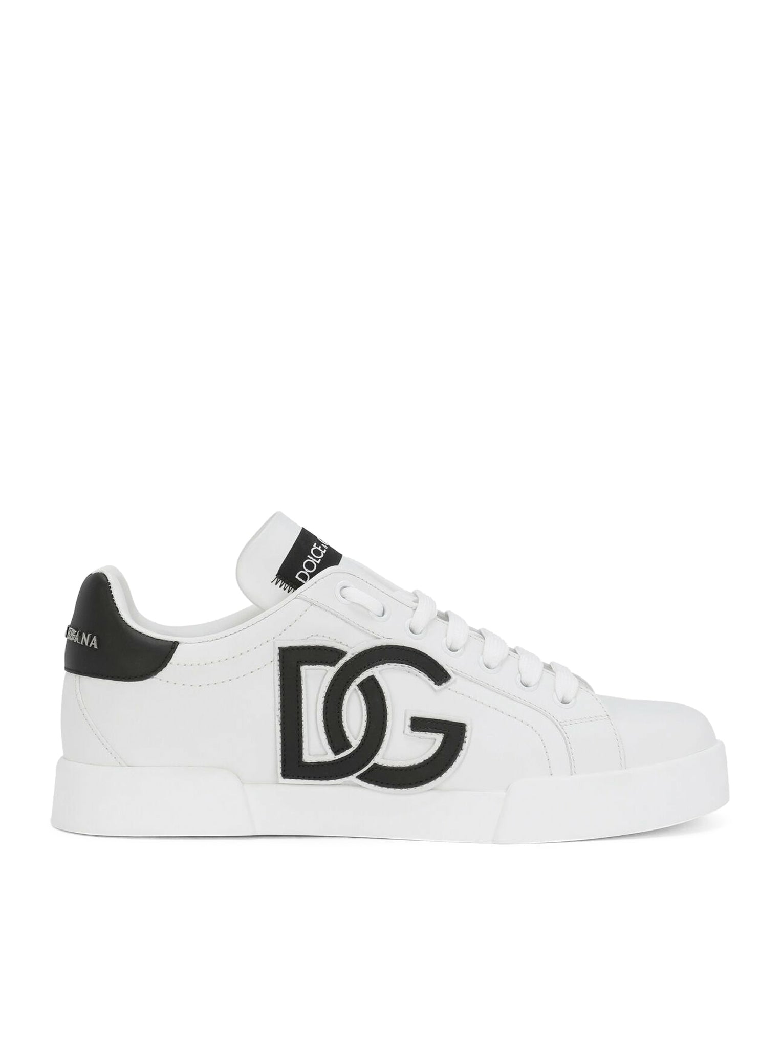 Portofino sneaker in calfskin with DG logo
