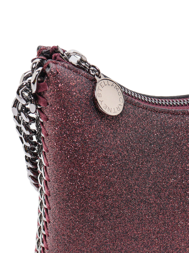 Mini Zip Shoulder Bag Glitter