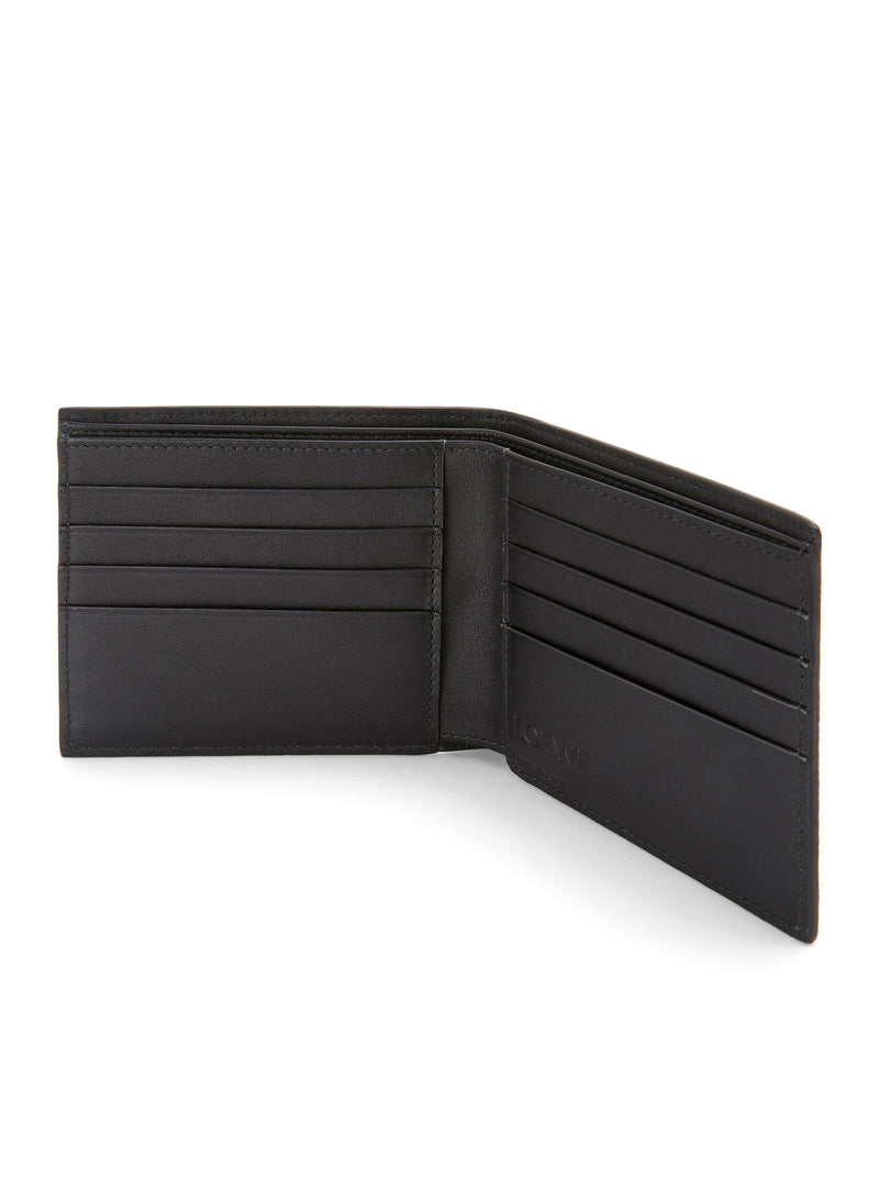 Bifold wallet in soft grained calfskin