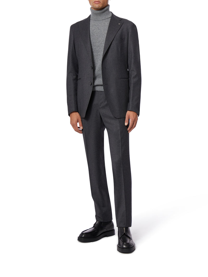 SINGLE-BREASTED WOOL SUIT