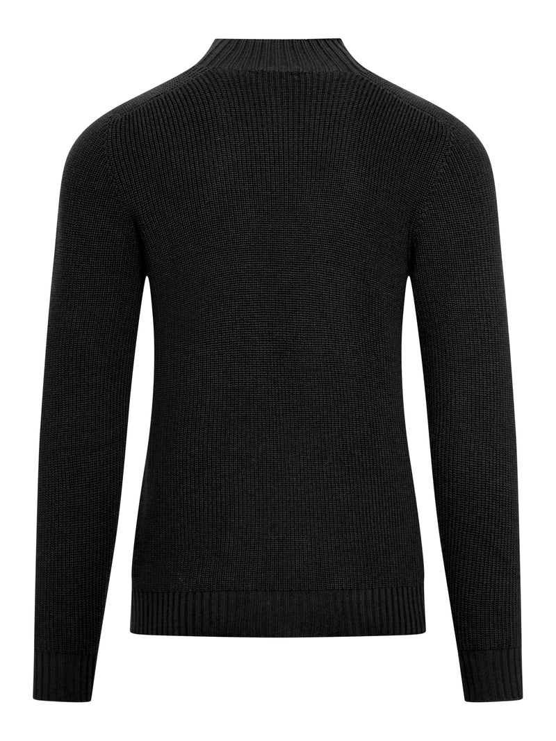 WOOL HIGH NECK SWEATER