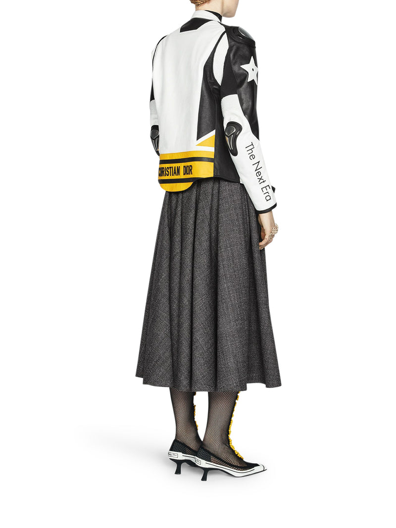 PLEATED MIDI SKIRT