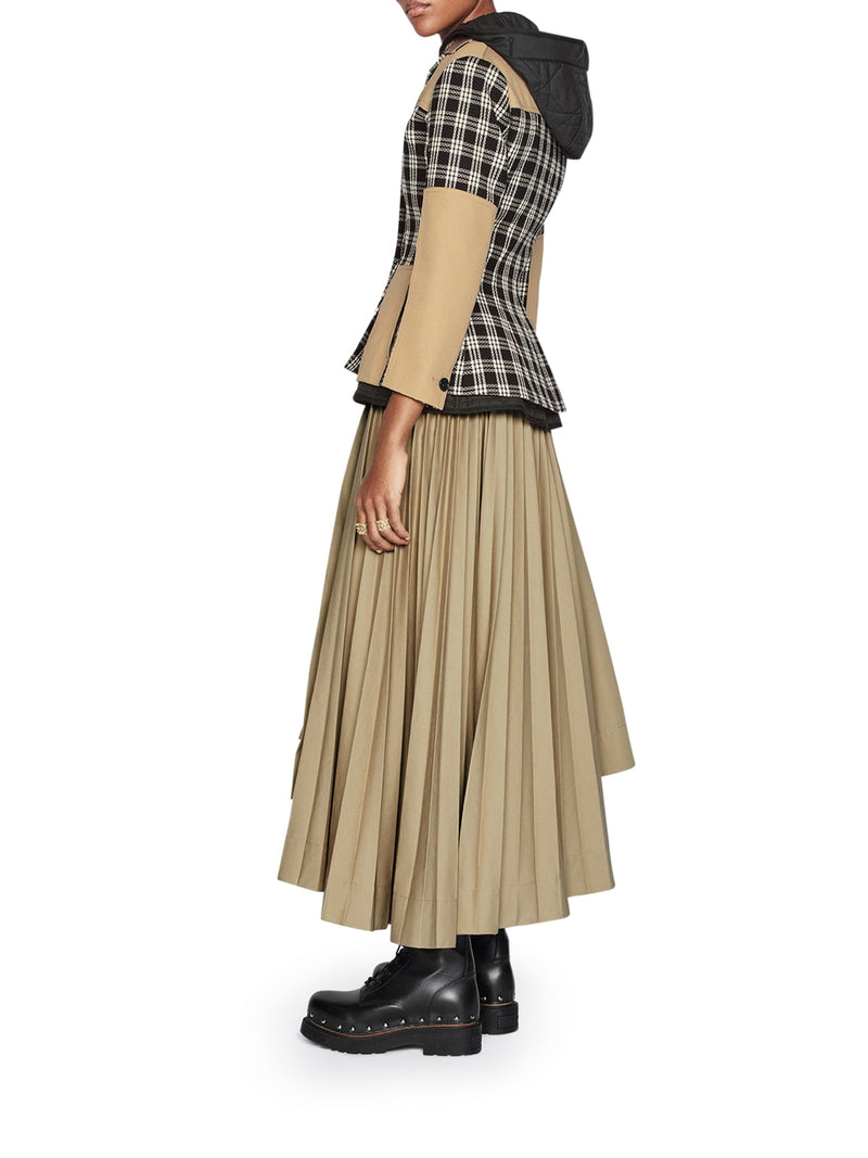 LONG ASYMMETRIC SKIRT