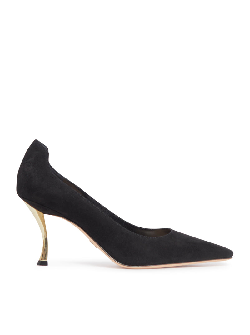 SUEDE PUMP