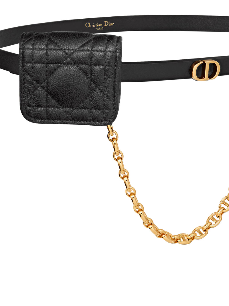 DIOR CARO BELT WITH REMOVABLE POUCH