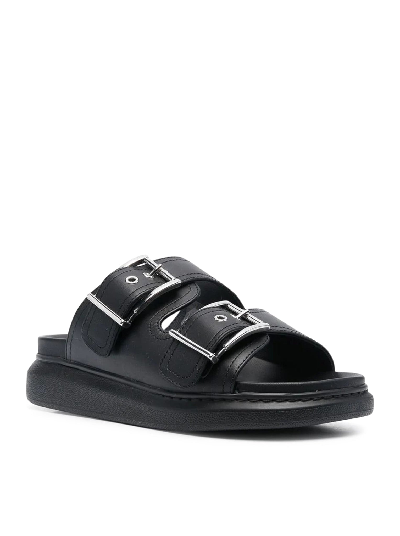 double-strap flat sandals