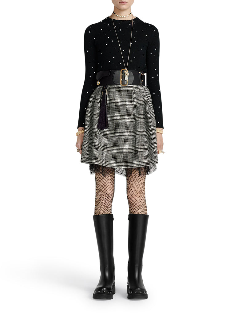 SHORT SKIRT WITH PLEATIONS