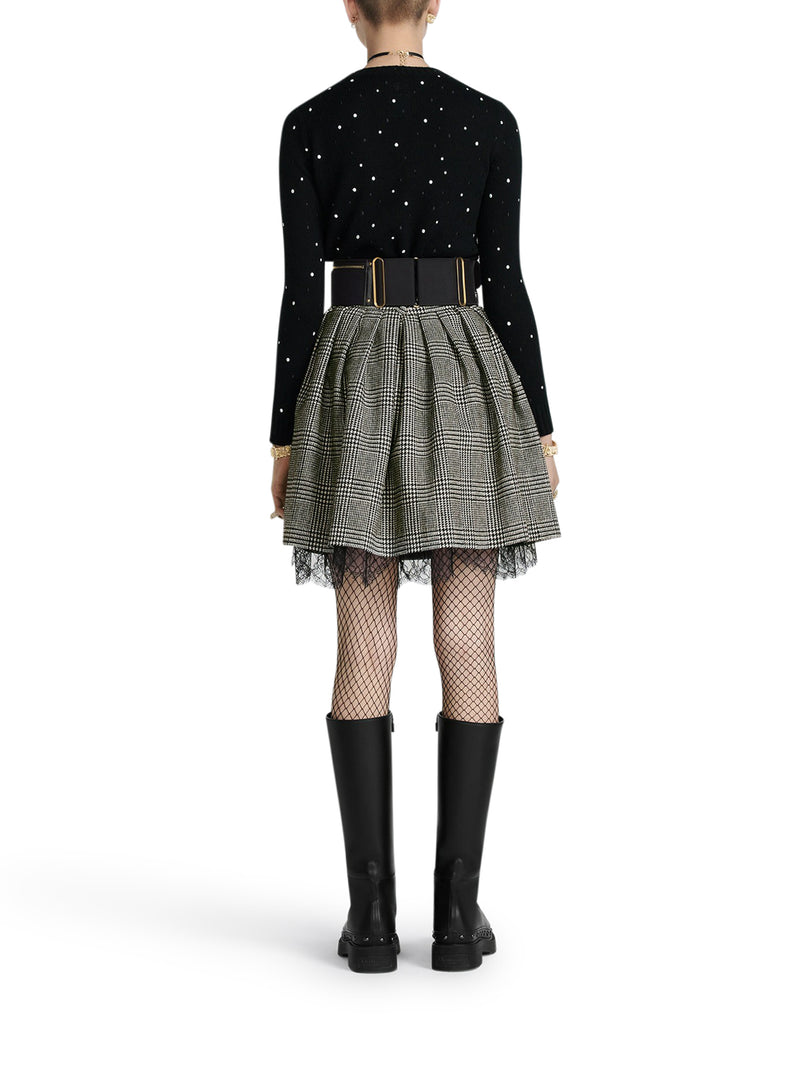 SHORT SKIRT WITH PLEATIONS