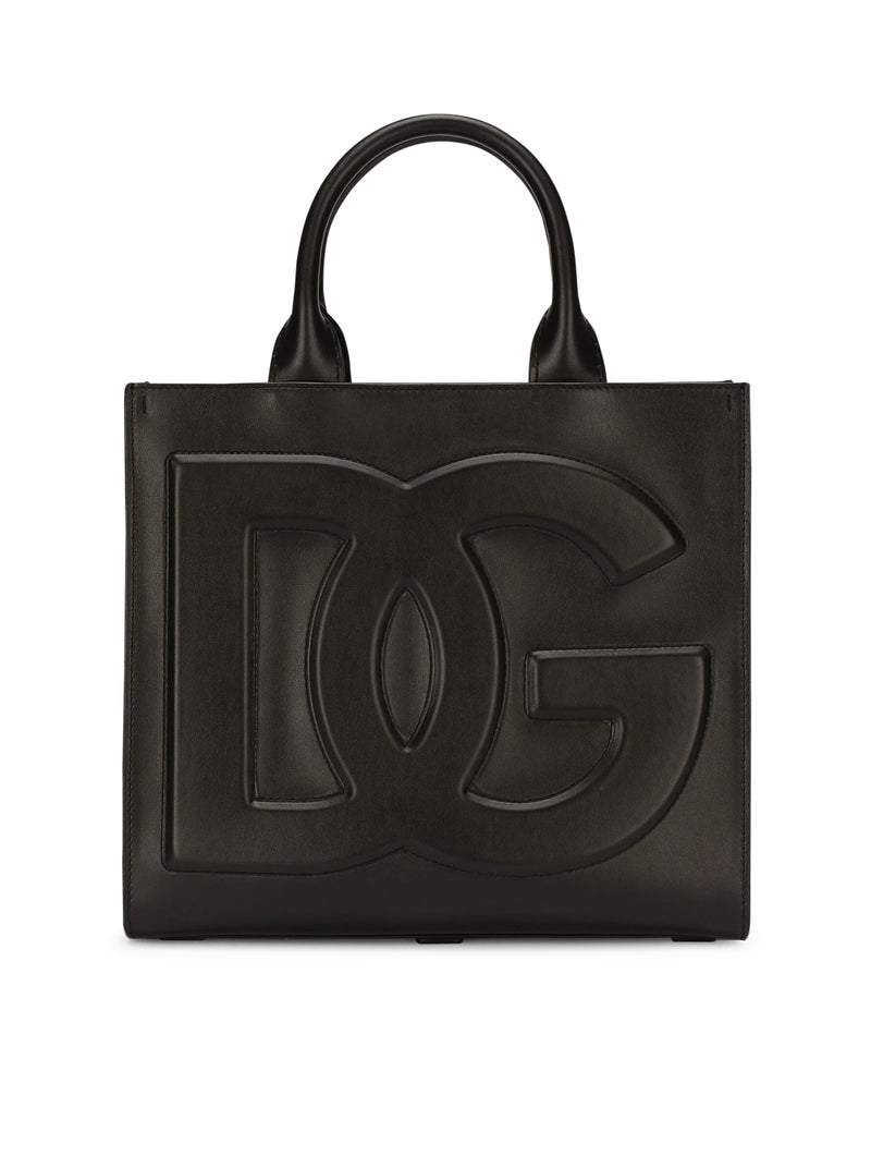 Tote bag with embossed logo