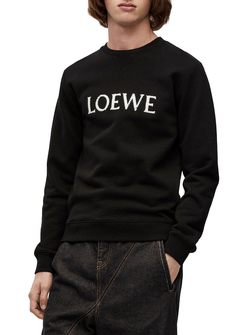 LOEWE EMBROIDERED SWEATSHIRT