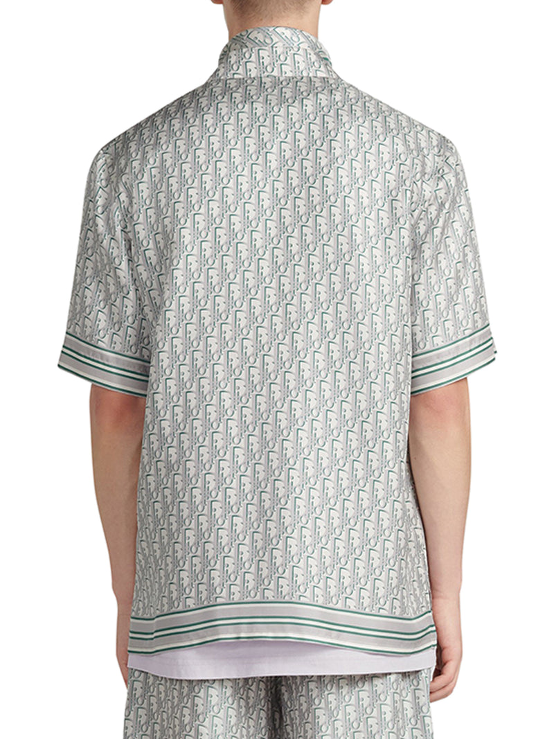 DIOR OBLIQUE SHORT SLEEVED SHIRT
