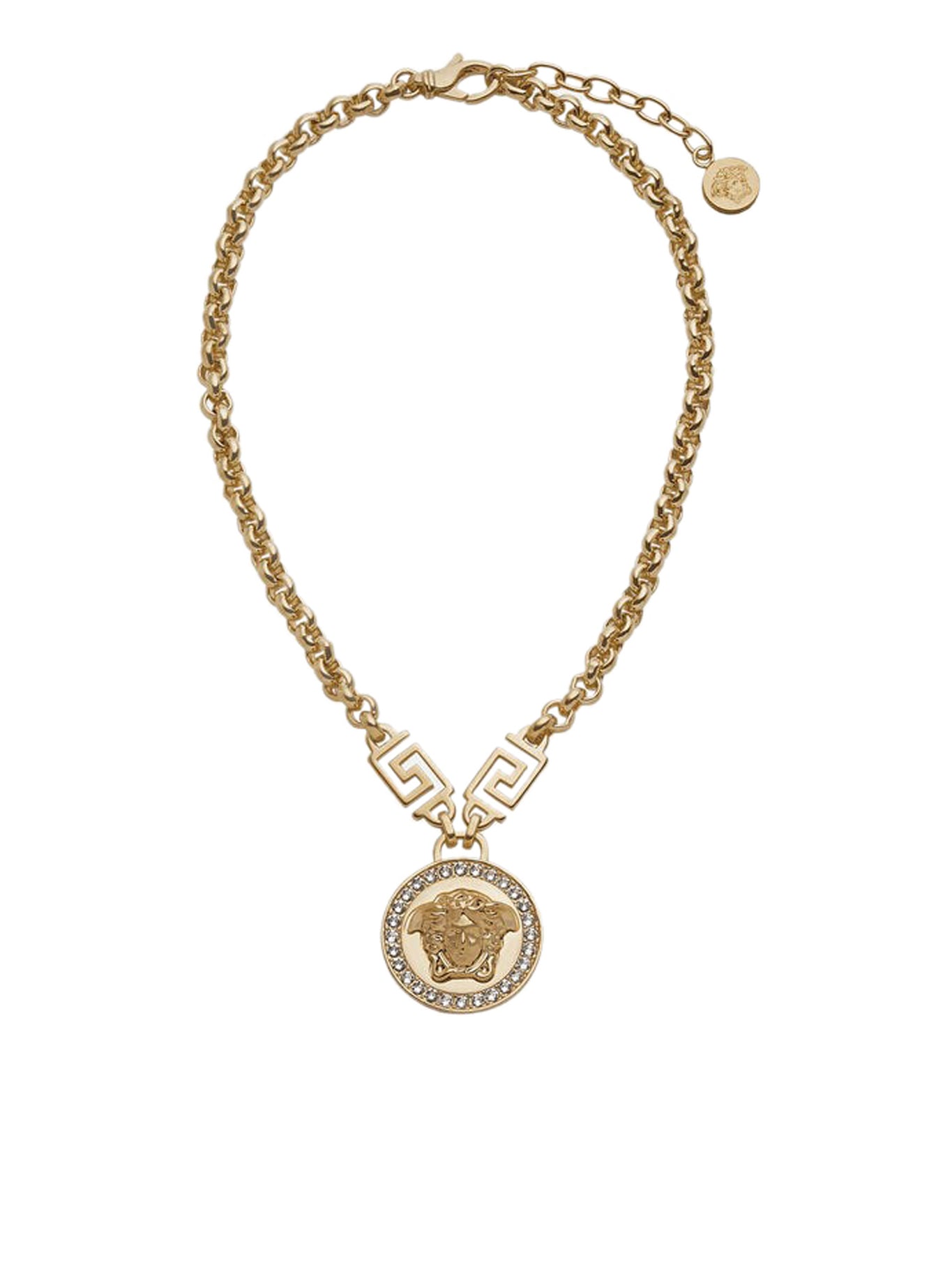 THE GREEK MEDUSA NECKLACE WITH CRYSTALS