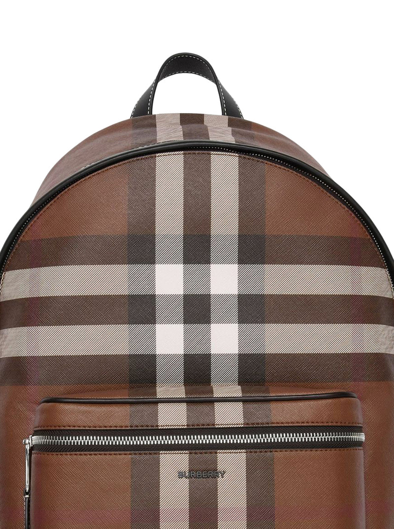 CHECKED BACKPACK