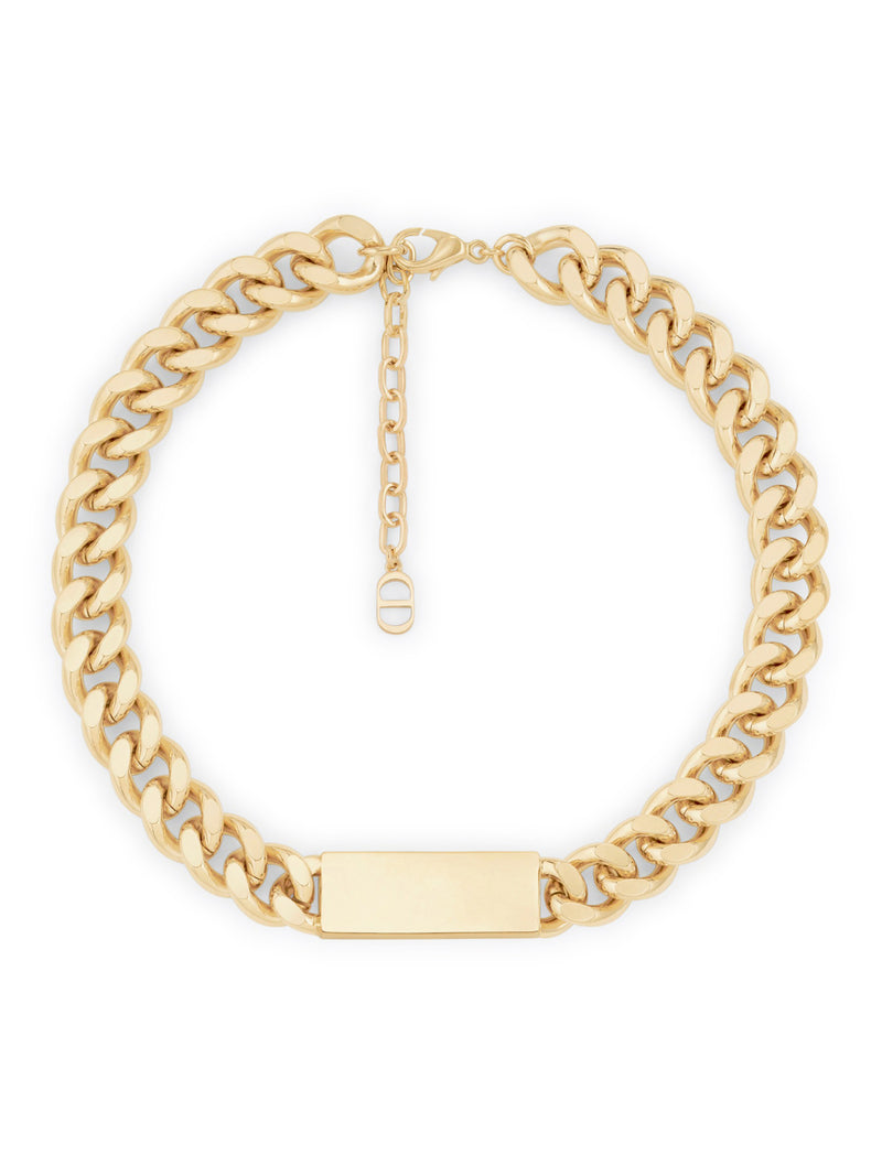 CHRISTIAN DIOR COUTURE KNIT NECKLACE