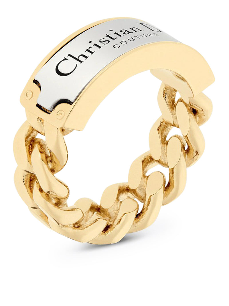 CHRISTIAN DIOR COUTURE KNITTED RING