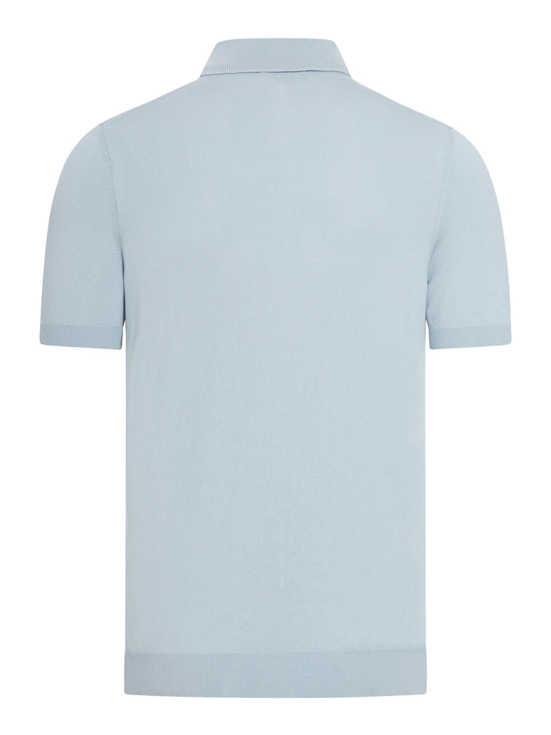 SHORT-SLEEVED COTTON TENNIS POLO