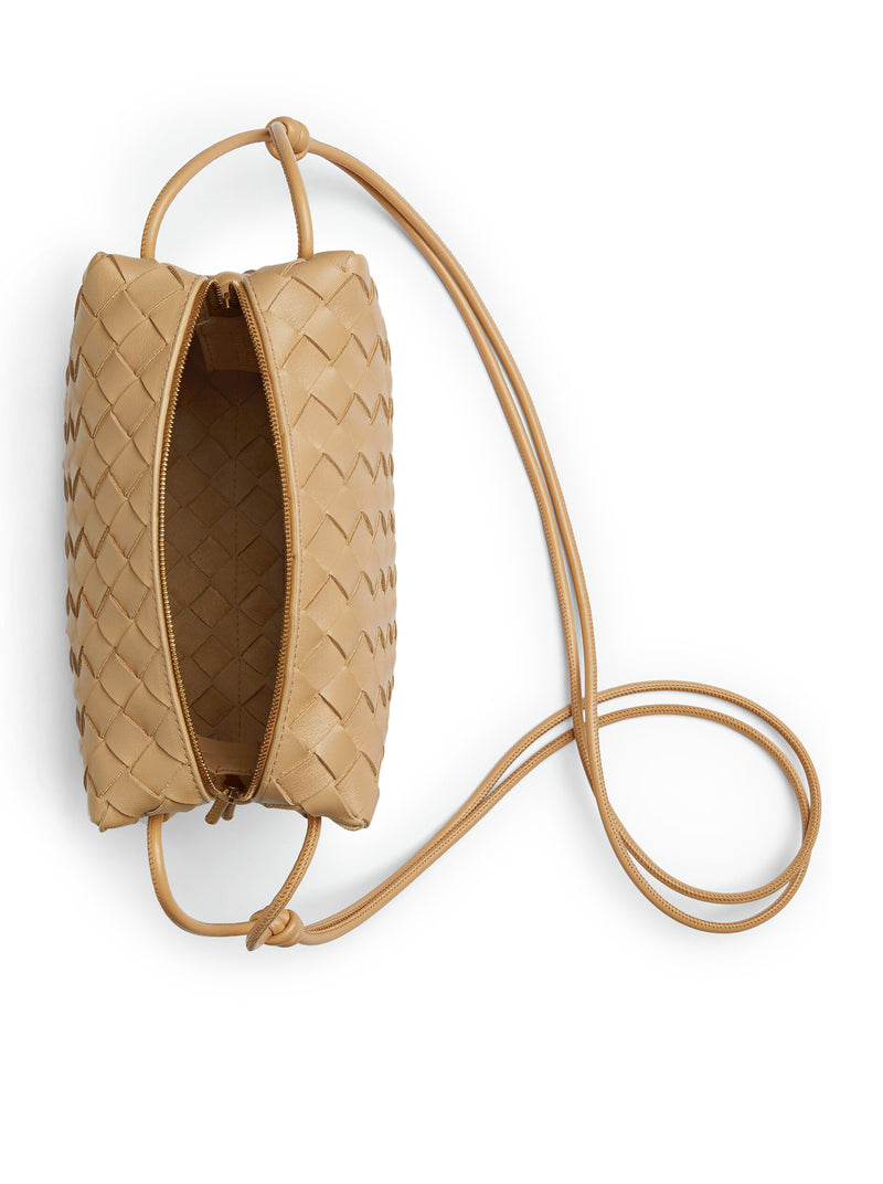 Bottega Veneta Loop Small Suede Shoulder Bag