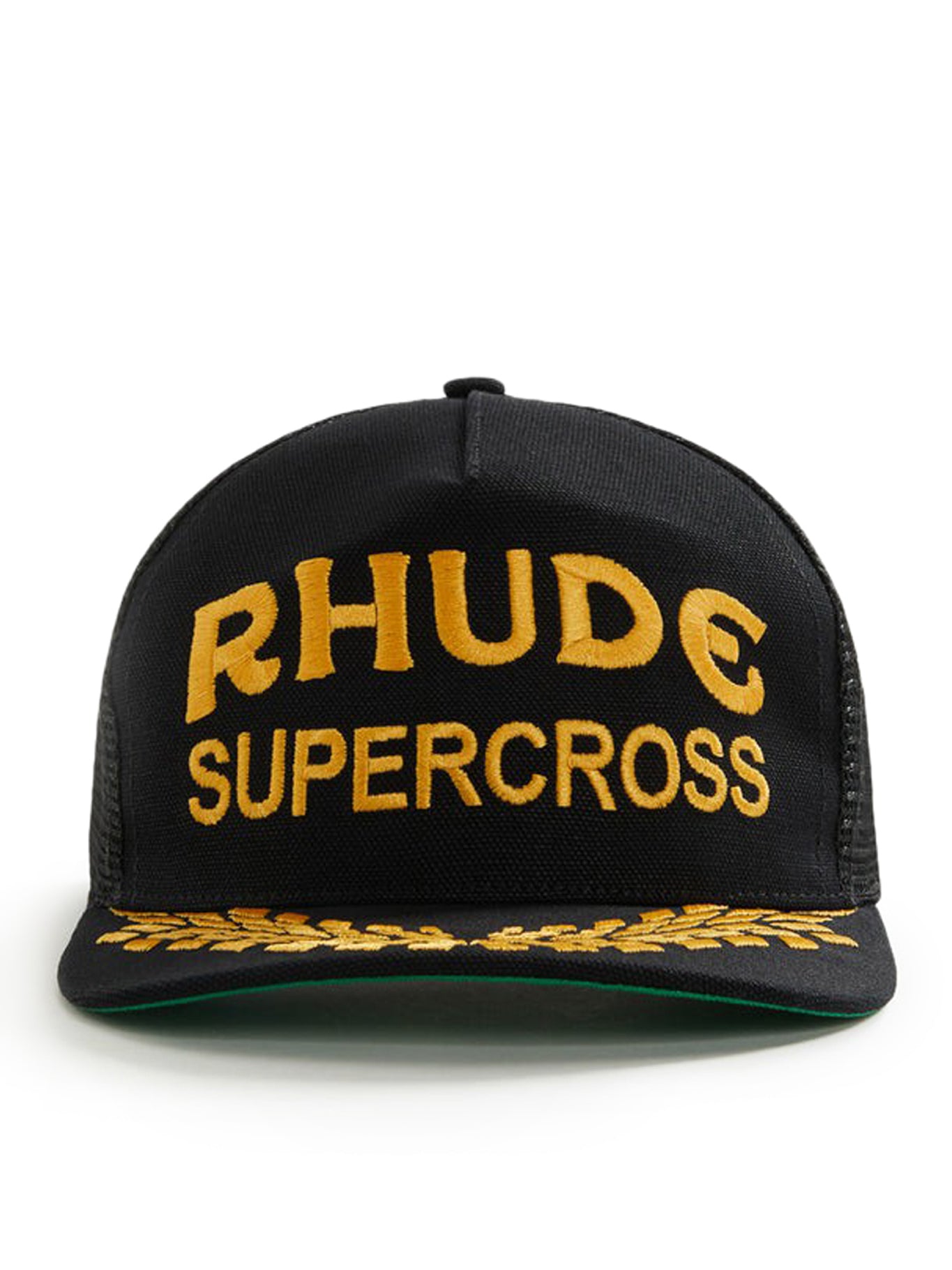 Supercross Trucker logo-embroidered cap
