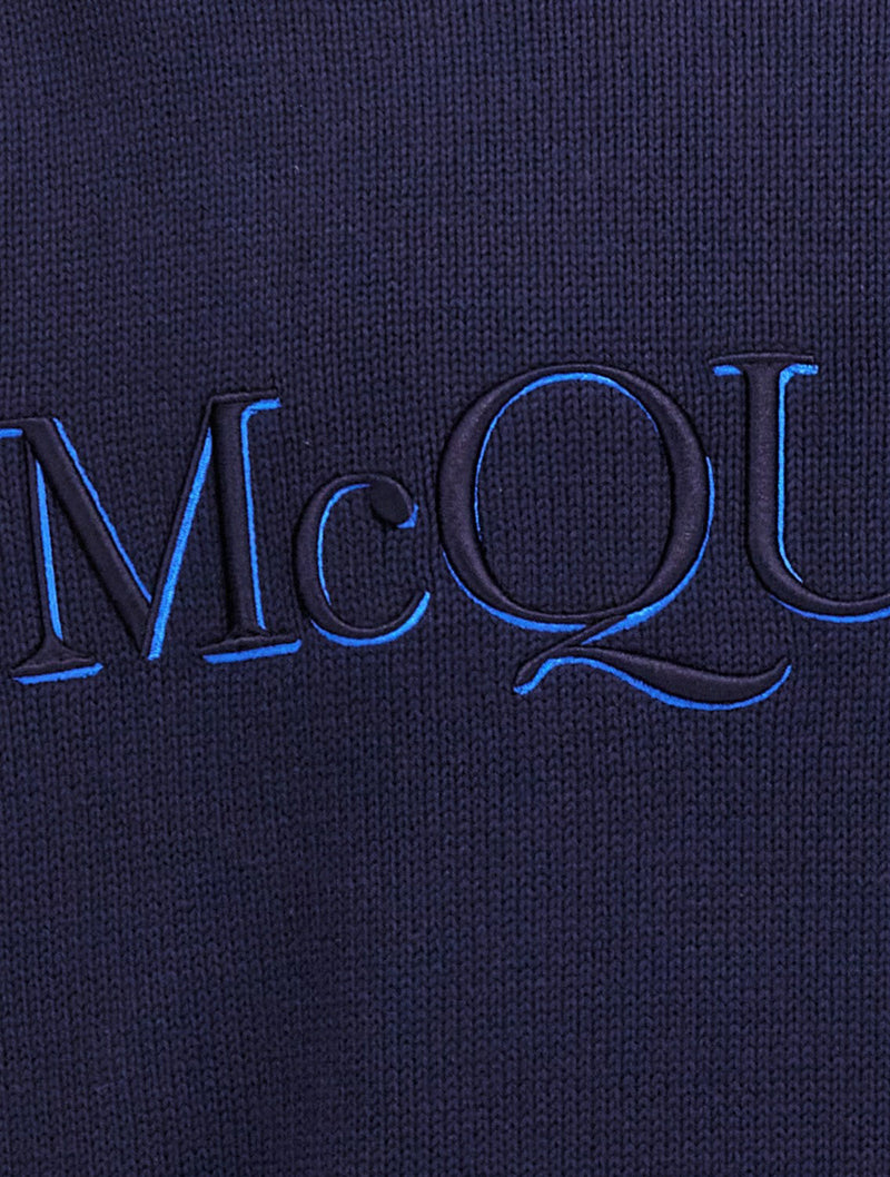Logo embroidery sweater