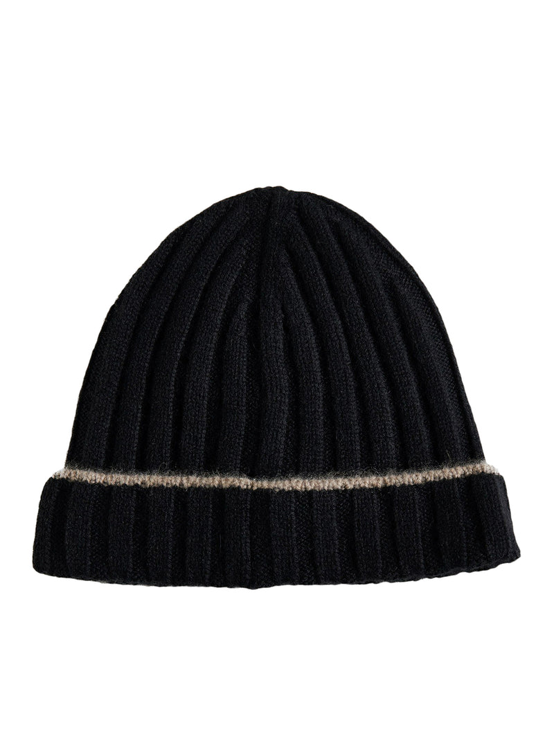 Ribbed wool hat