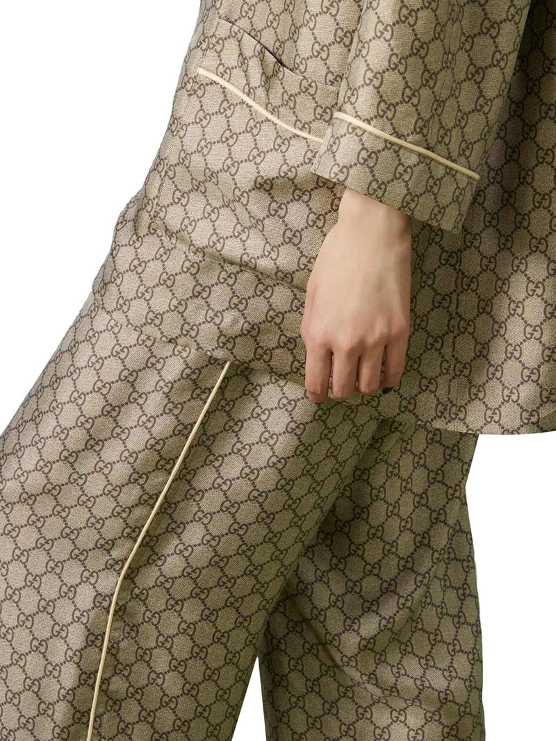GG SUPREME SILK TROUSERS