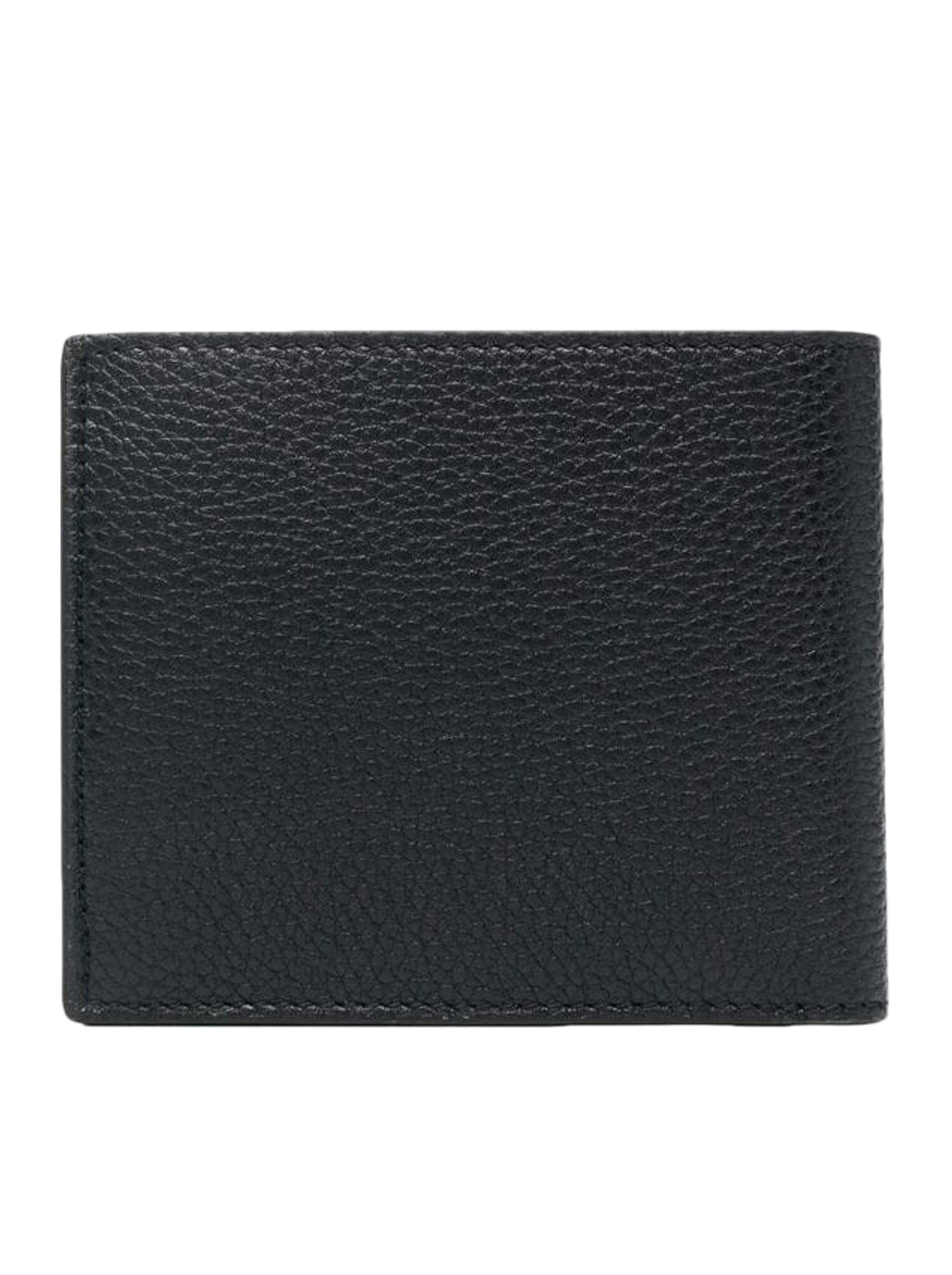 soft grain leather bifold wallet