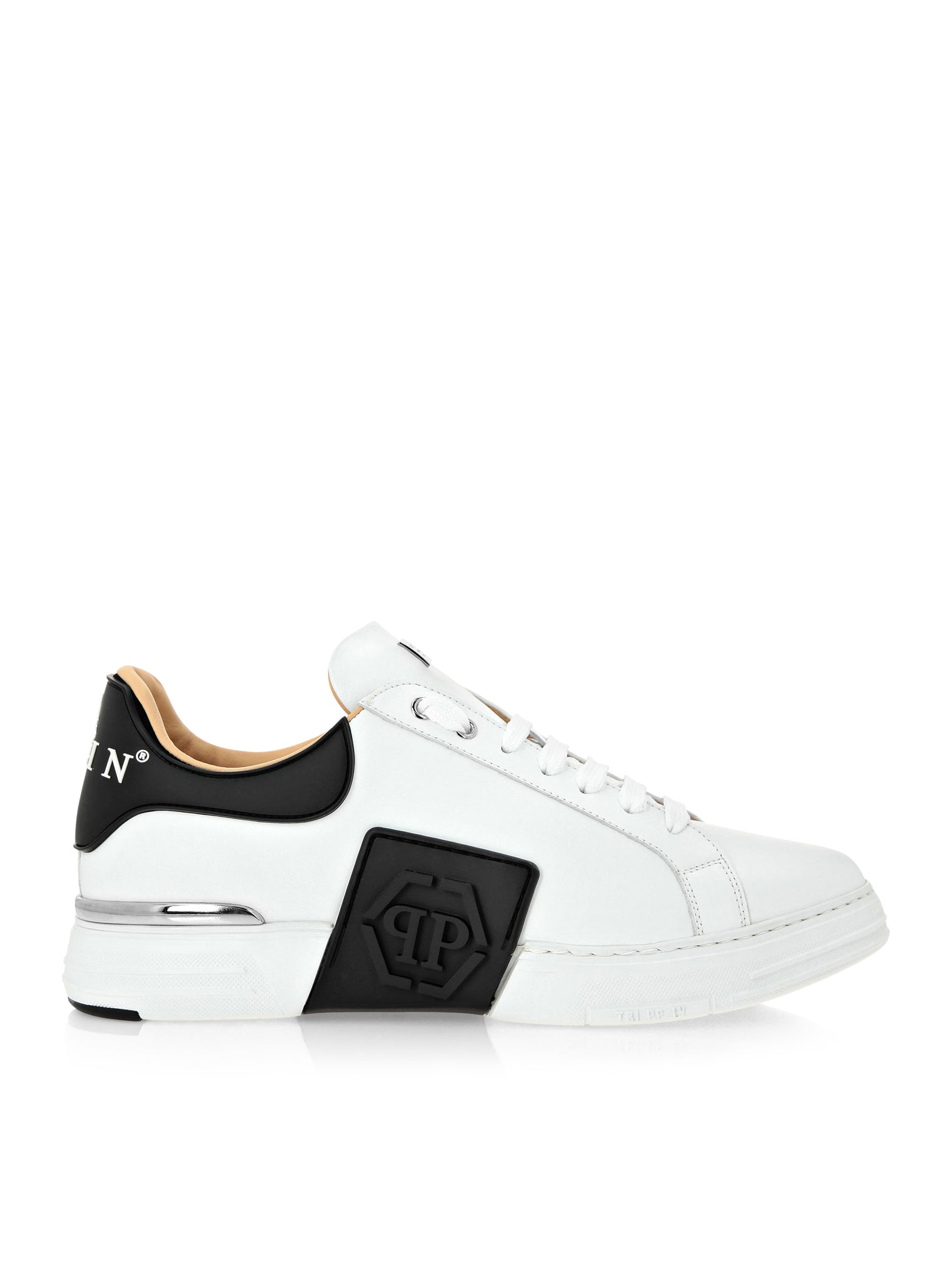 LO-TOP SNEAKERS PHANTOM KICK$ LEATHER HEXAGON