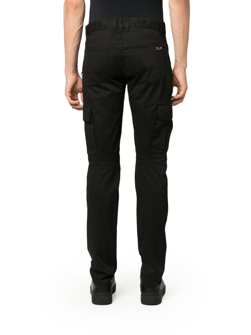 Skinny trousers with zip