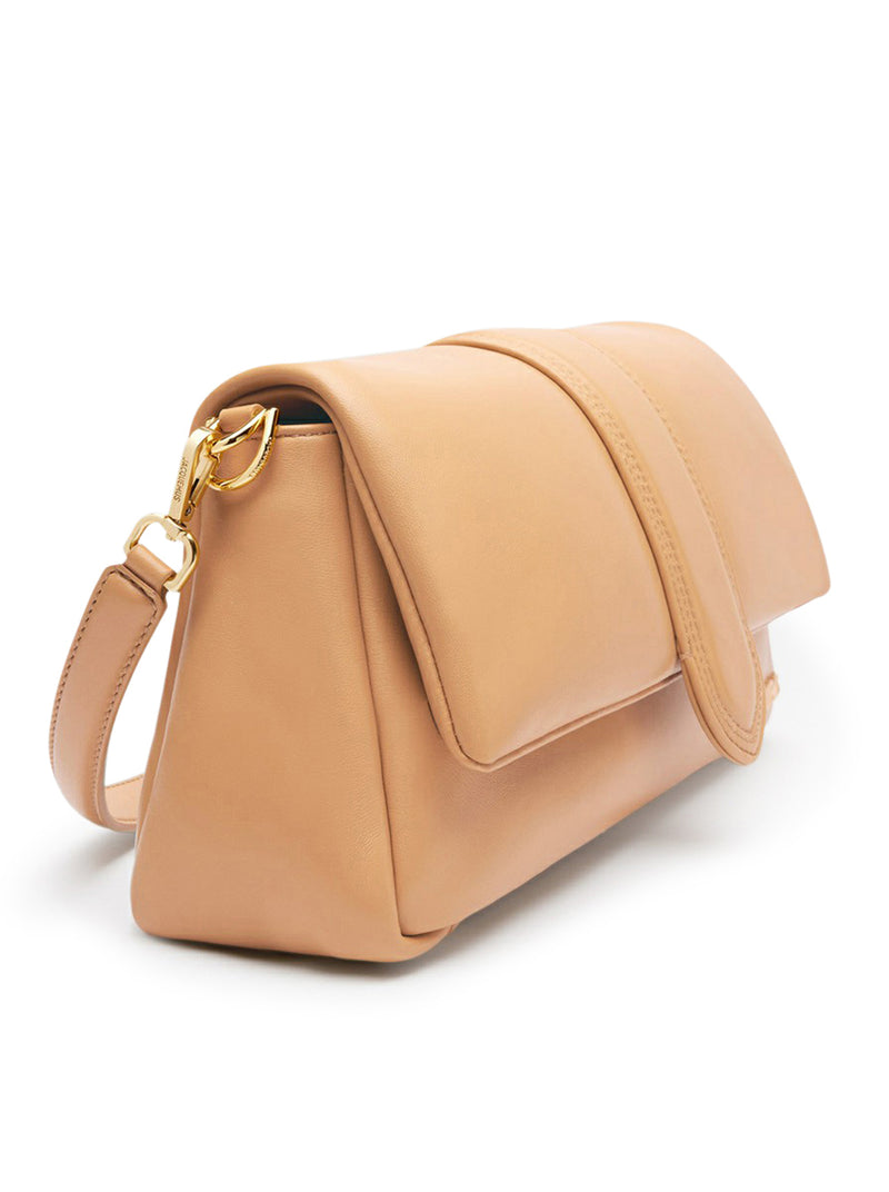 Delvaux - Camille beige shoulder bag