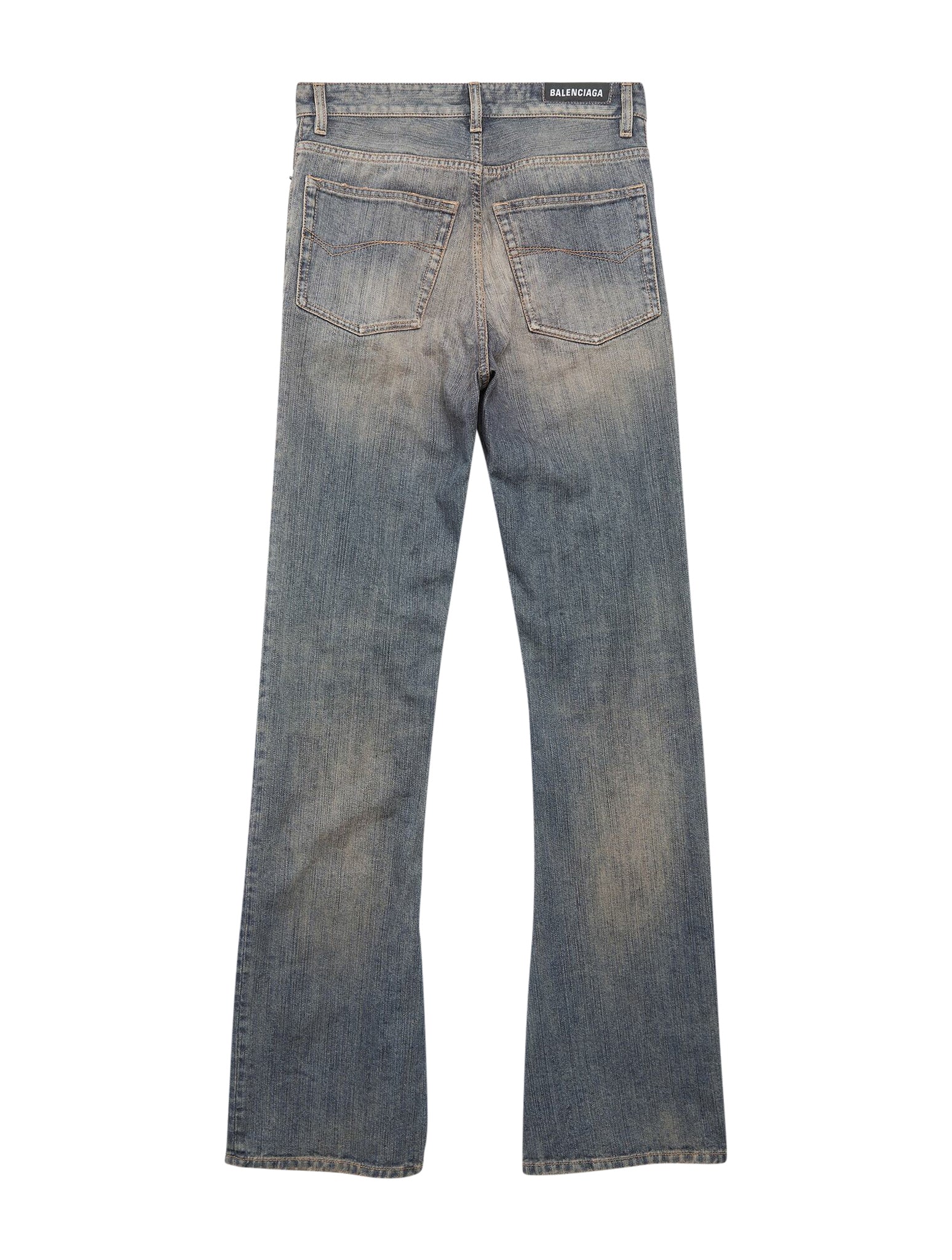 BOOTCUT TROUSERS IN LIGHT BLUE